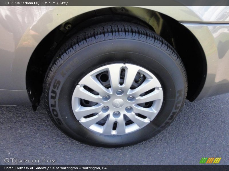 Platinum / Gray 2012 Kia Sedona LX