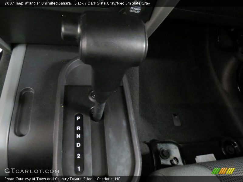 Black / Dark Slate Gray/Medium Slate Gray 2007 Jeep Wrangler Unlimited Sahara