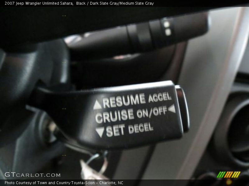 Black / Dark Slate Gray/Medium Slate Gray 2007 Jeep Wrangler Unlimited Sahara