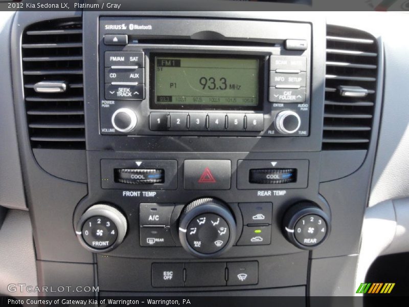Platinum / Gray 2012 Kia Sedona LX