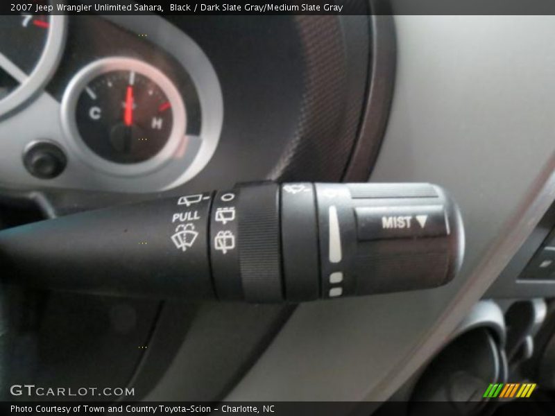 Black / Dark Slate Gray/Medium Slate Gray 2007 Jeep Wrangler Unlimited Sahara