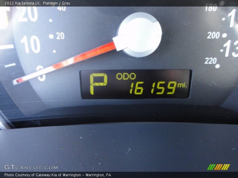 Platinum / Gray 2012 Kia Sedona LX
