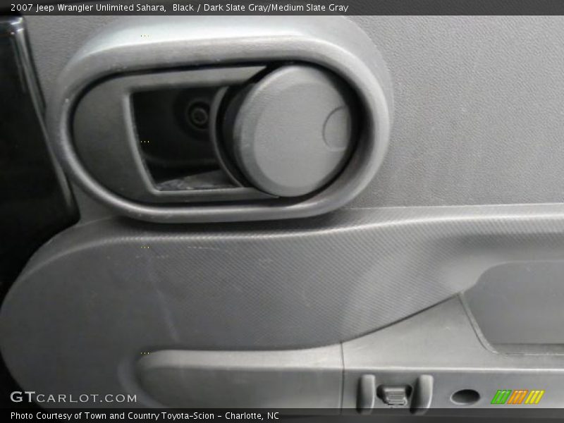 Black / Dark Slate Gray/Medium Slate Gray 2007 Jeep Wrangler Unlimited Sahara