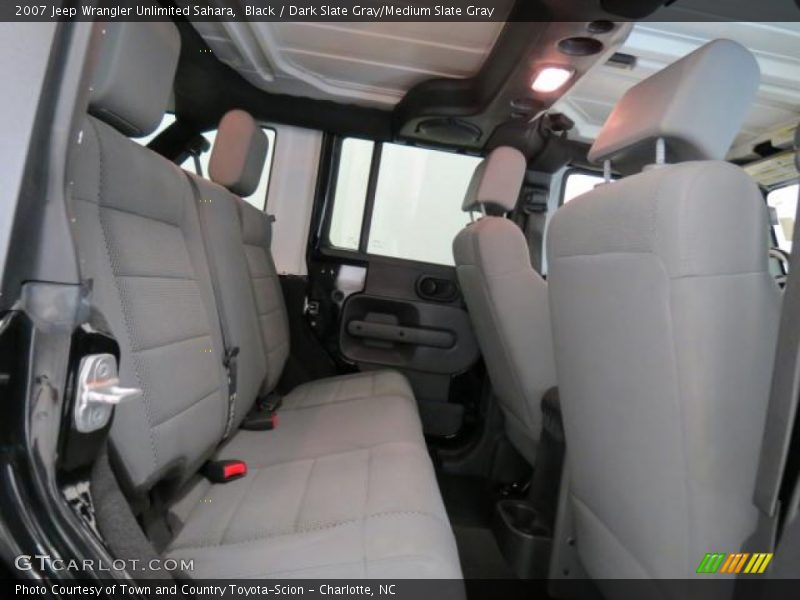Black / Dark Slate Gray/Medium Slate Gray 2007 Jeep Wrangler Unlimited Sahara