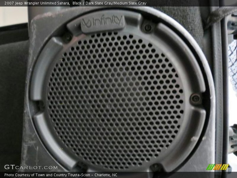 Black / Dark Slate Gray/Medium Slate Gray 2007 Jeep Wrangler Unlimited Sahara
