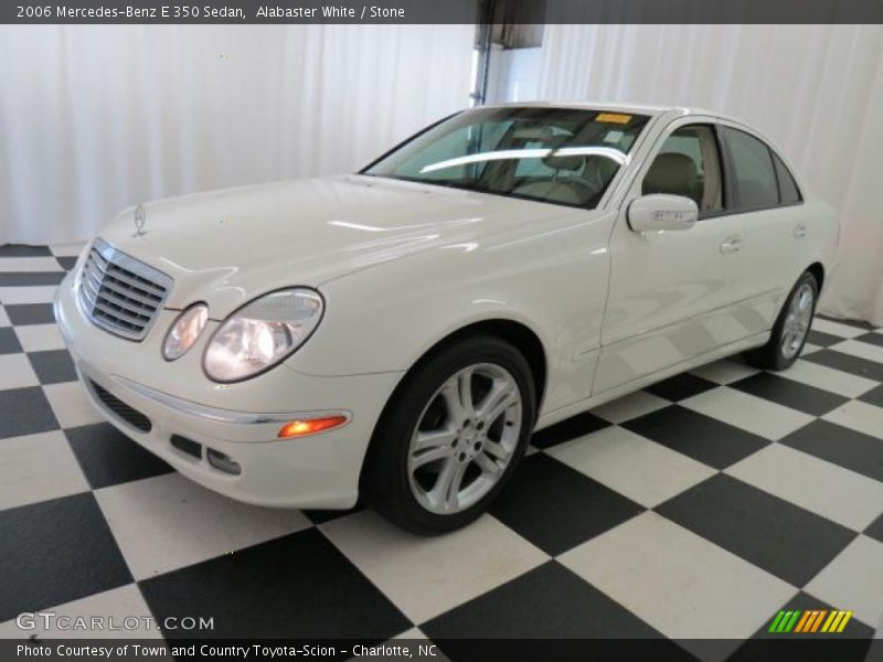 Alabaster White / Stone 2006 Mercedes-Benz E 350 Sedan