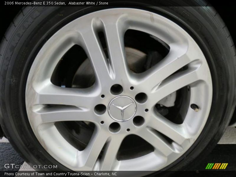 Alabaster White / Stone 2006 Mercedes-Benz E 350 Sedan