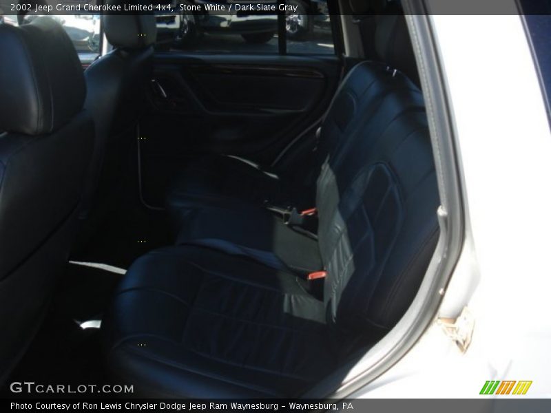 Stone White / Dark Slate Gray 2002 Jeep Grand Cherokee Limited 4x4