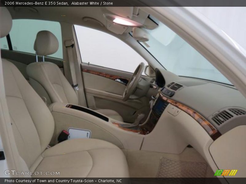 Alabaster White / Stone 2006 Mercedes-Benz E 350 Sedan