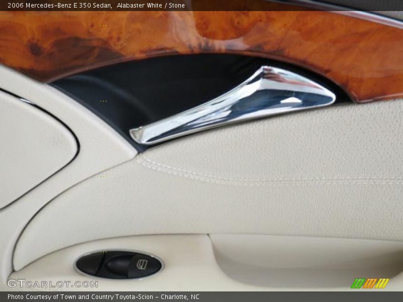 Alabaster White / Stone 2006 Mercedes-Benz E 350 Sedan