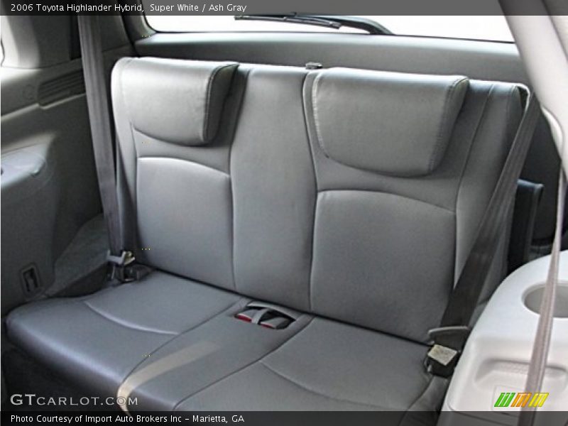 Super White / Ash Gray 2006 Toyota Highlander Hybrid