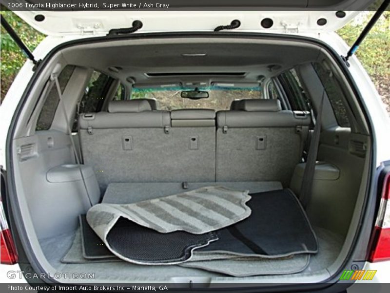 Super White / Ash Gray 2006 Toyota Highlander Hybrid