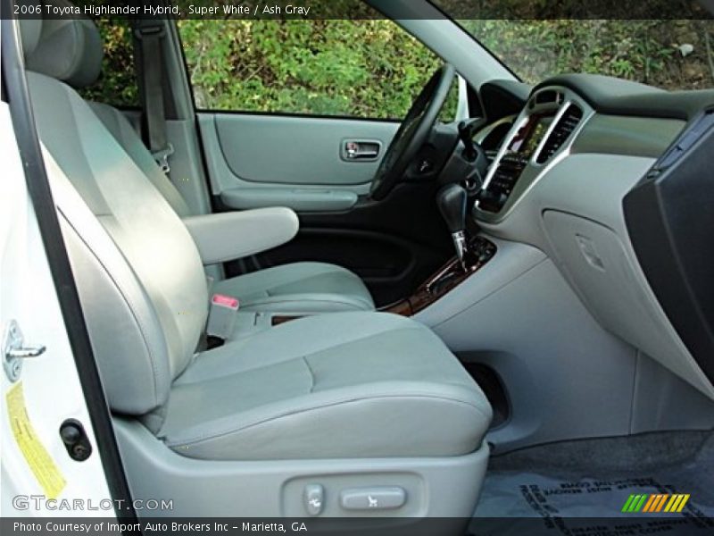 Super White / Ash Gray 2006 Toyota Highlander Hybrid
