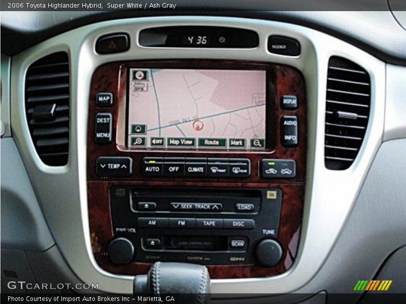 Super White / Ash Gray 2006 Toyota Highlander Hybrid