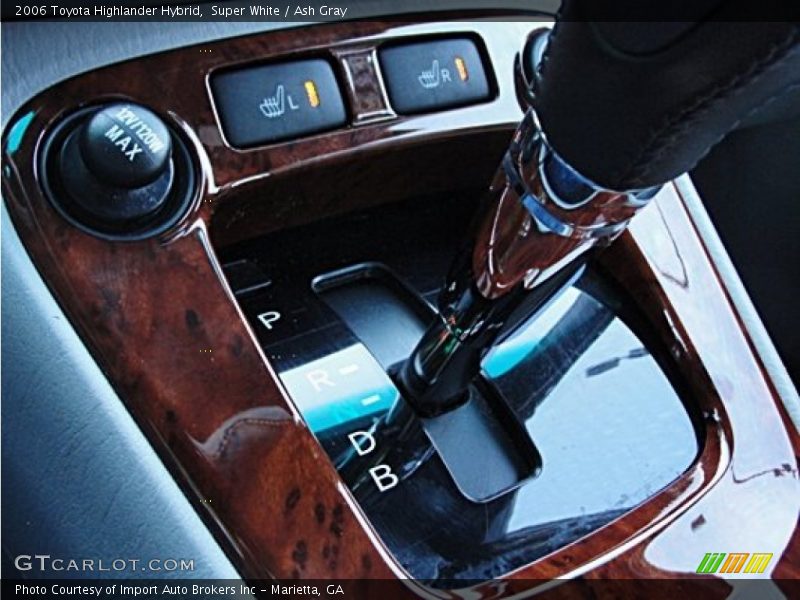 Super White / Ash Gray 2006 Toyota Highlander Hybrid