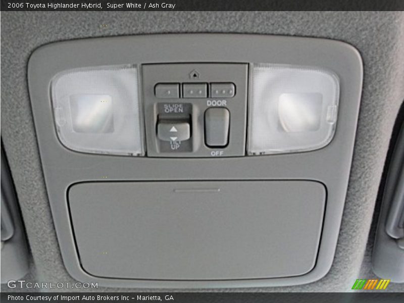 Super White / Ash Gray 2006 Toyota Highlander Hybrid