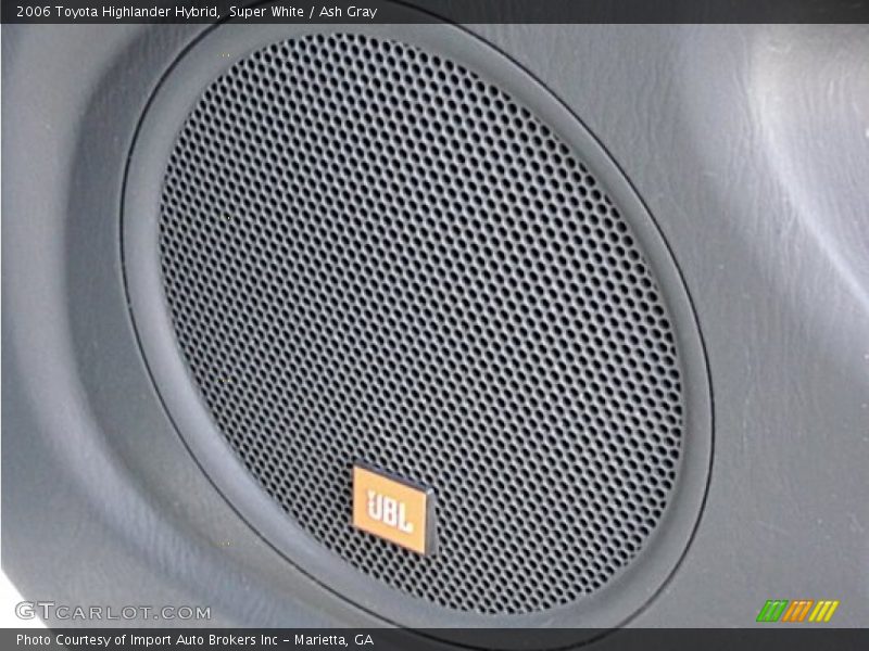 Super White / Ash Gray 2006 Toyota Highlander Hybrid
