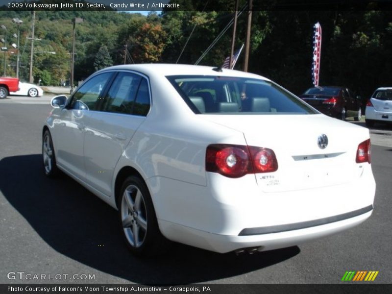 Candy White / Anthracite 2009 Volkswagen Jetta TDI Sedan