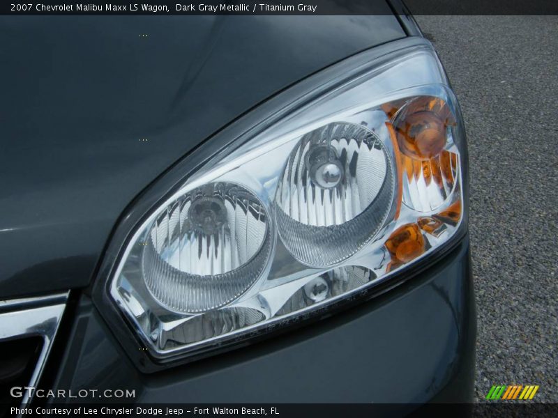Dark Gray Metallic / Titanium Gray 2007 Chevrolet Malibu Maxx LS Wagon