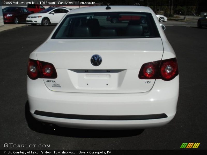 Candy White / Anthracite 2009 Volkswagen Jetta TDI Sedan