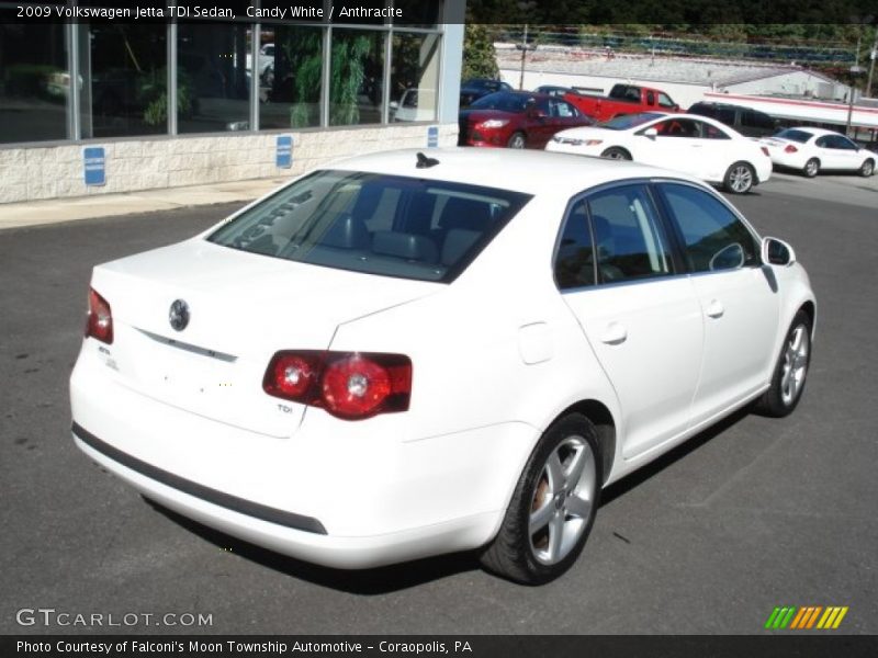 Candy White / Anthracite 2009 Volkswagen Jetta TDI Sedan