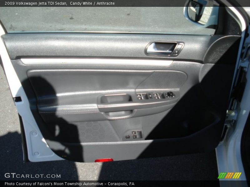 Candy White / Anthracite 2009 Volkswagen Jetta TDI Sedan