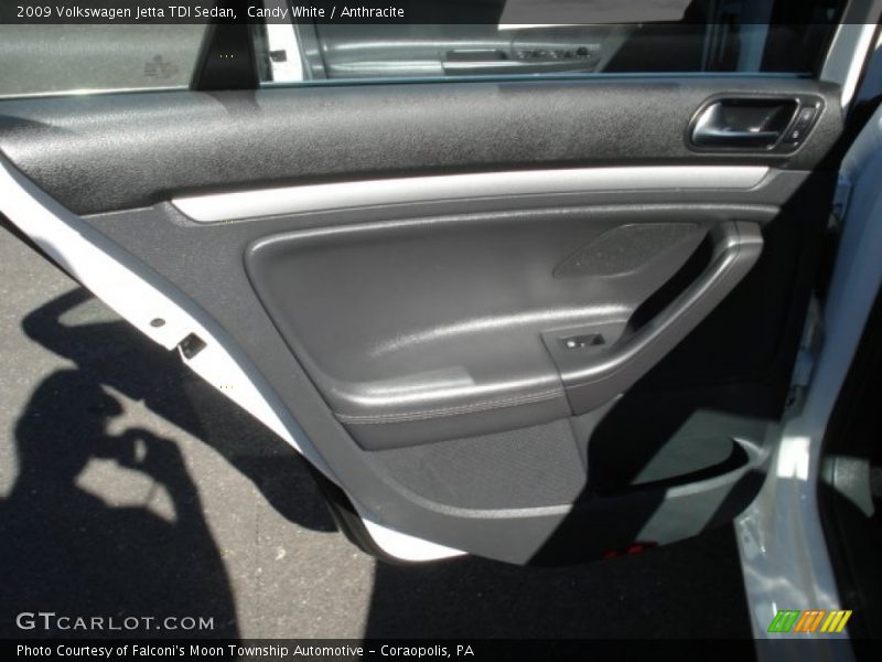 Candy White / Anthracite 2009 Volkswagen Jetta TDI Sedan