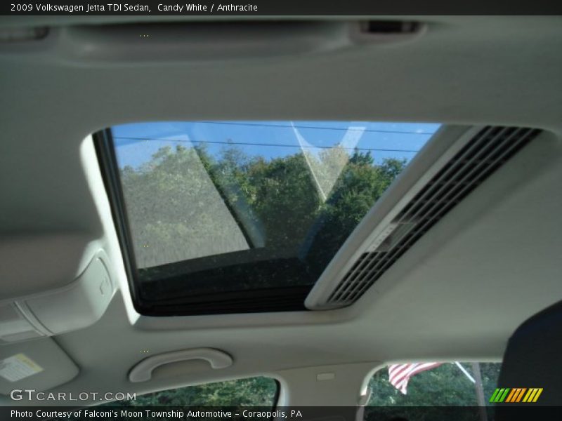 Candy White / Anthracite 2009 Volkswagen Jetta TDI Sedan