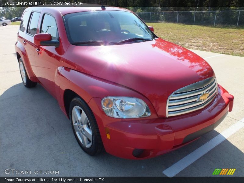 Victory Red / Gray 2011 Chevrolet HHR LT
