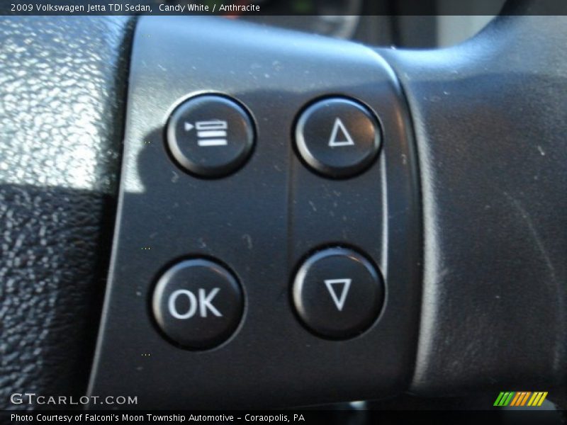 Candy White / Anthracite 2009 Volkswagen Jetta TDI Sedan