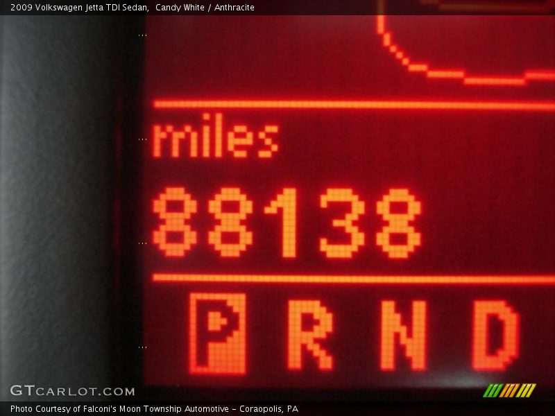 Candy White / Anthracite 2009 Volkswagen Jetta TDI Sedan