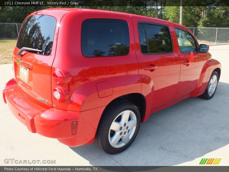 Victory Red / Gray 2011 Chevrolet HHR LT