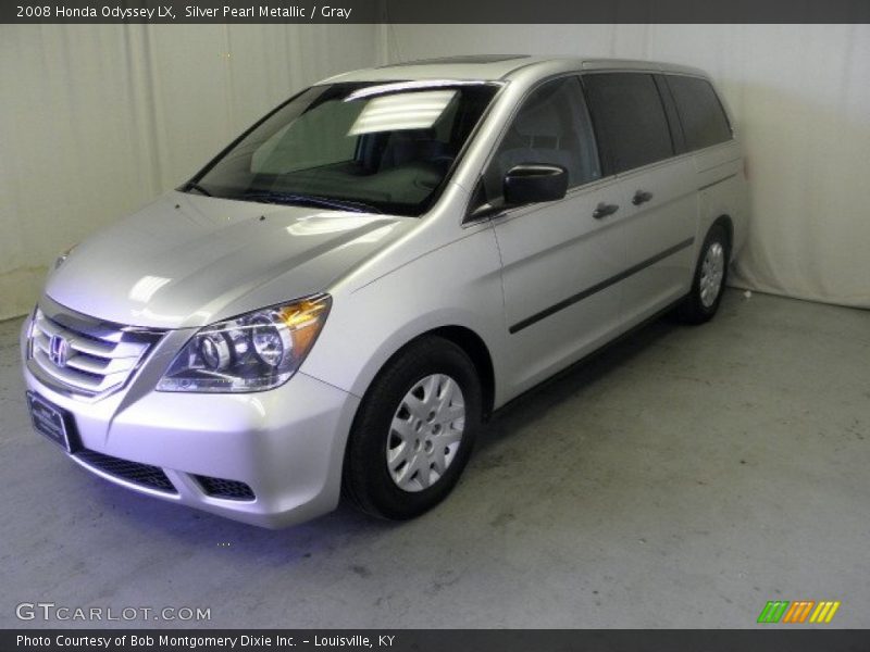 Silver Pearl Metallic / Gray 2008 Honda Odyssey LX