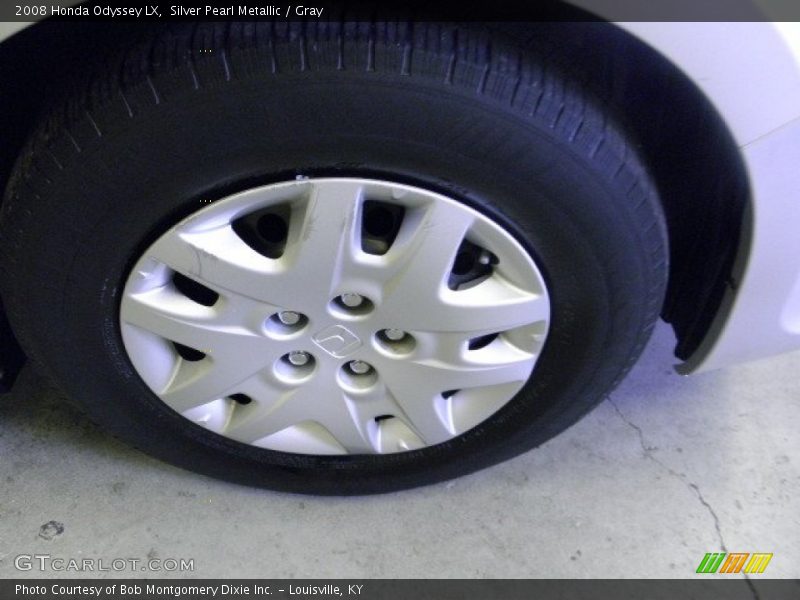 Silver Pearl Metallic / Gray 2008 Honda Odyssey LX