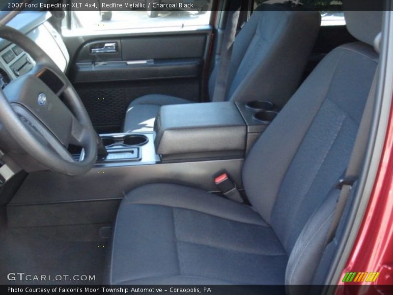 Redfire Metallic / Charcoal Black 2007 Ford Expedition XLT 4x4