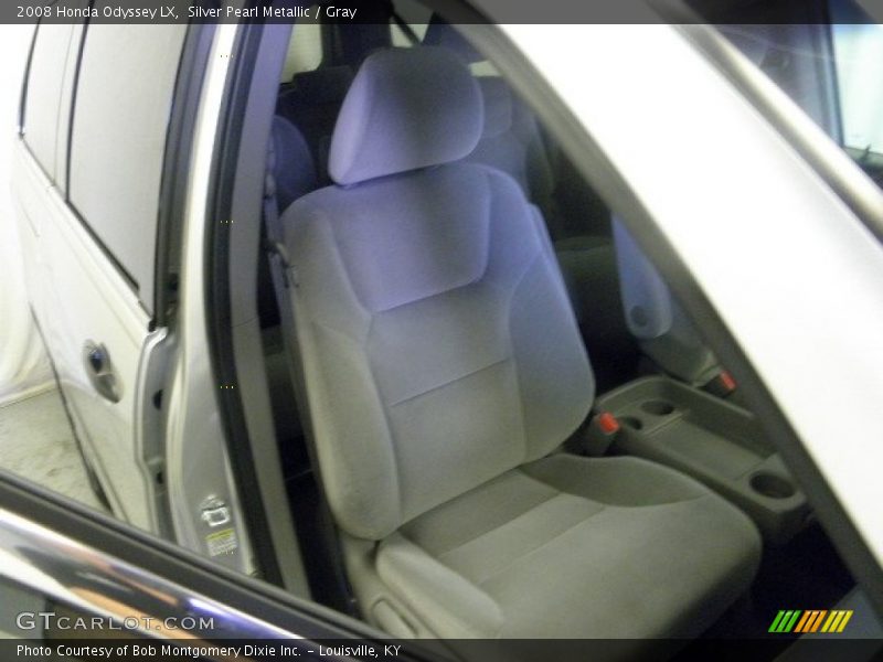 Silver Pearl Metallic / Gray 2008 Honda Odyssey LX