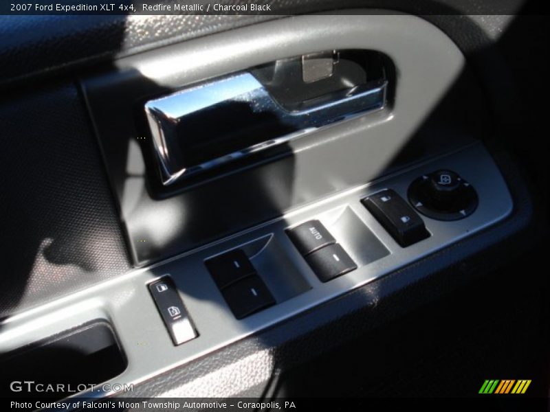 Redfire Metallic / Charcoal Black 2007 Ford Expedition XLT 4x4