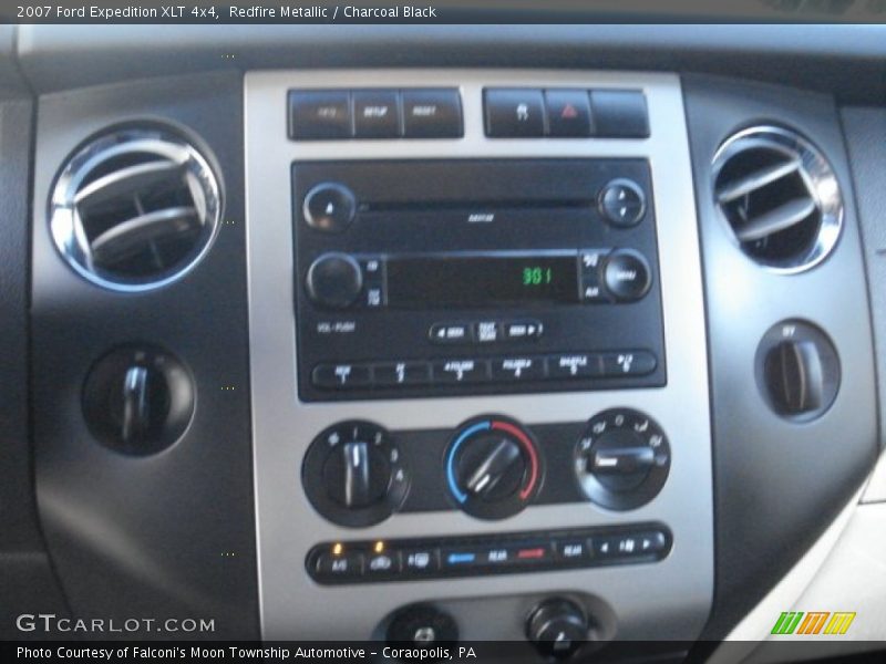 Redfire Metallic / Charcoal Black 2007 Ford Expedition XLT 4x4