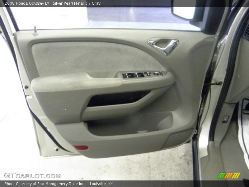Silver Pearl Metallic / Gray 2008 Honda Odyssey LX