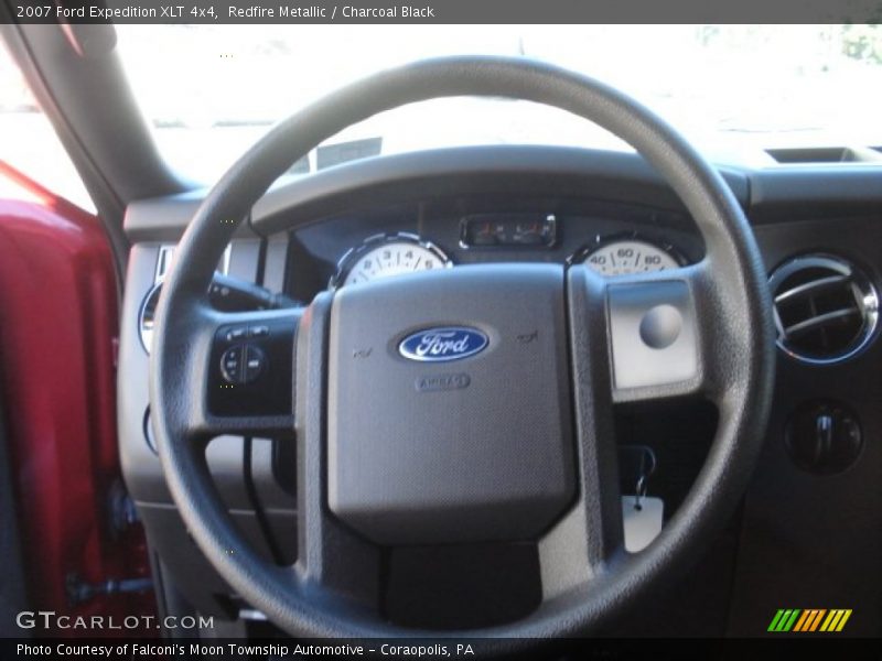 Redfire Metallic / Charcoal Black 2007 Ford Expedition XLT 4x4