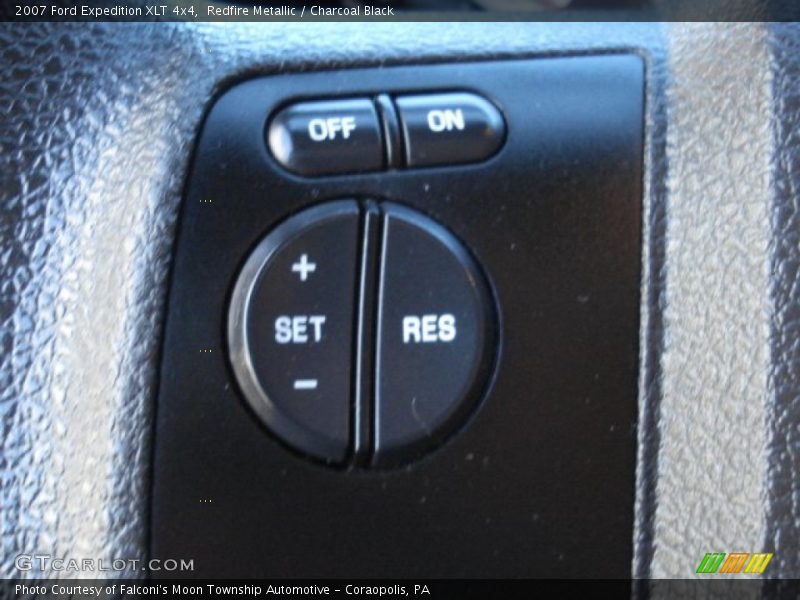 Redfire Metallic / Charcoal Black 2007 Ford Expedition XLT 4x4