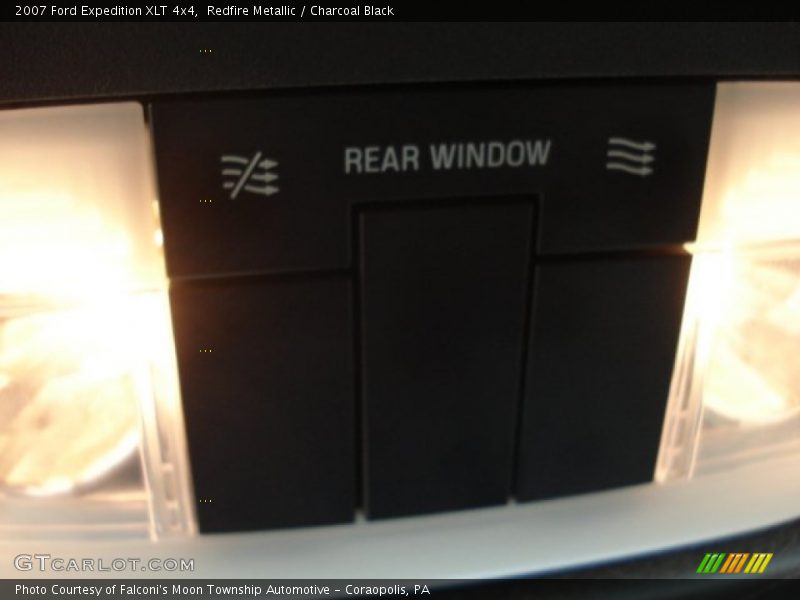 Redfire Metallic / Charcoal Black 2007 Ford Expedition XLT 4x4