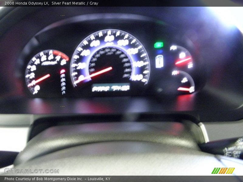 Silver Pearl Metallic / Gray 2008 Honda Odyssey LX