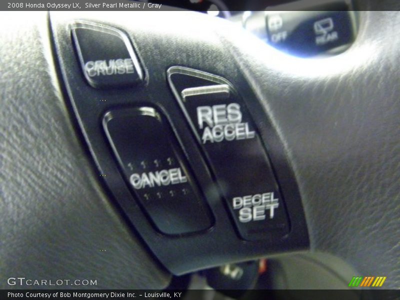 Silver Pearl Metallic / Gray 2008 Honda Odyssey LX
