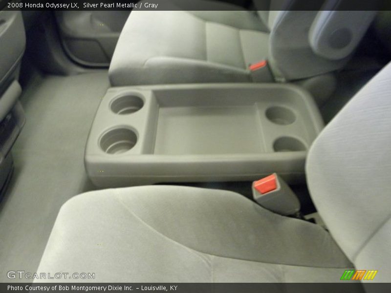 Silver Pearl Metallic / Gray 2008 Honda Odyssey LX