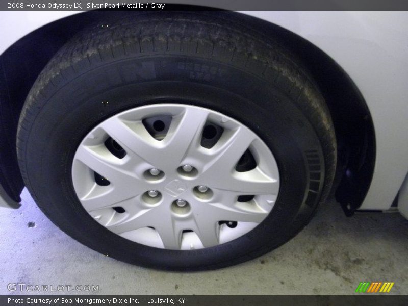 Silver Pearl Metallic / Gray 2008 Honda Odyssey LX