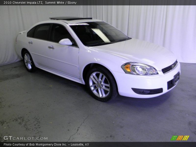 Summit White / Ebony 2010 Chevrolet Impala LTZ