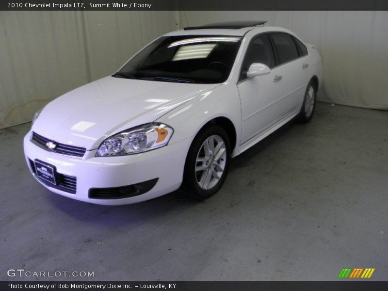 Summit White / Ebony 2010 Chevrolet Impala LTZ