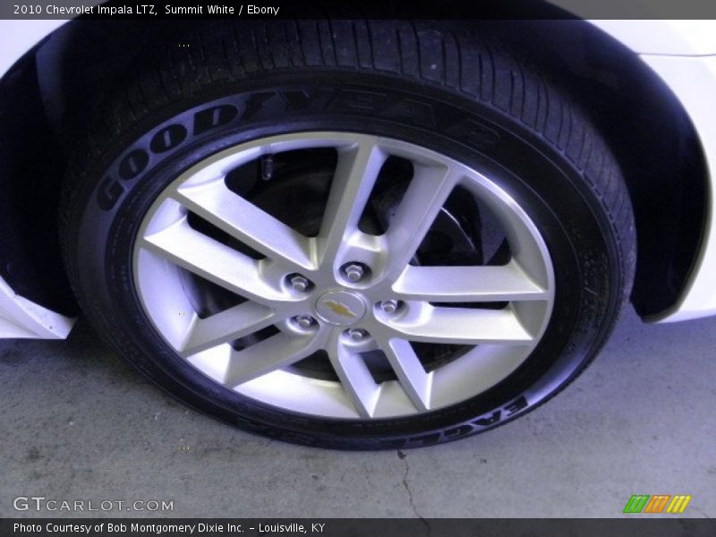 Summit White / Ebony 2010 Chevrolet Impala LTZ