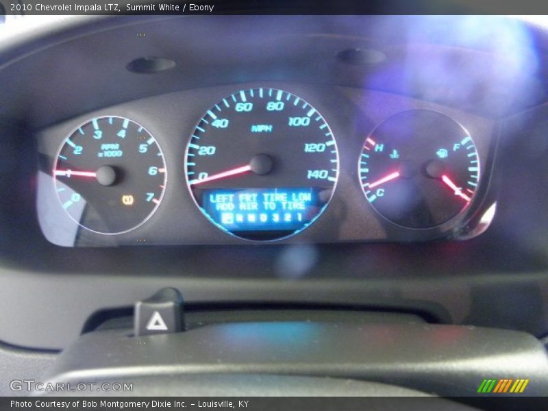 Summit White / Ebony 2010 Chevrolet Impala LTZ